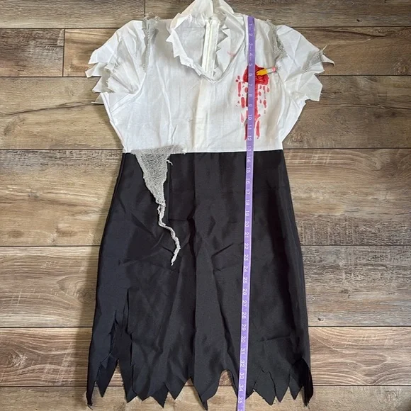 Women’s Halloween Office Zombie Costume Small - Picture 7 of 12